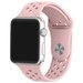 Curea iUni compatibila cu Apple Watch 1/2/3/4/5/6/7, 42mm, Silicon Sport, Soft Pink